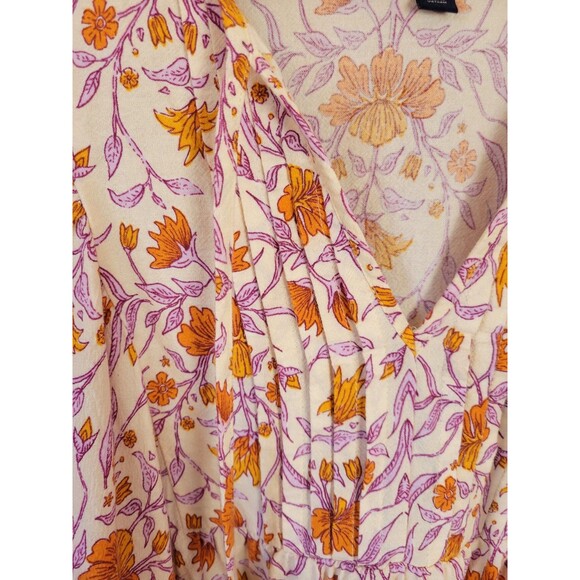 Universal Thread Puff Sleeve Floral Mini Dress Size M - Picture 5 of 8